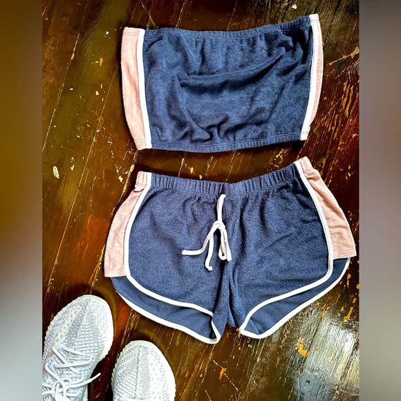 Bozzolo Pants - 2pc. Terry cloth set.